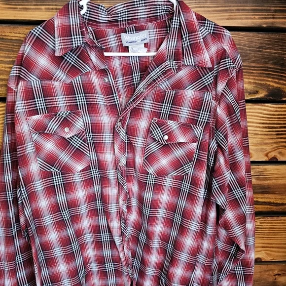 Men's wrangler button up shirt - Picture 1 of 5